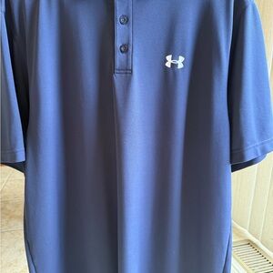 Under Armour Men's Navy Polo Shirt